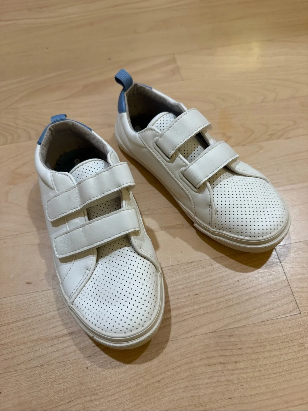 Old Navy Kids Velcro Sneakers with Blue Heel Tab